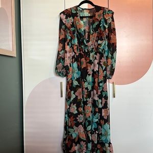 Zara Floral Maxi Dress